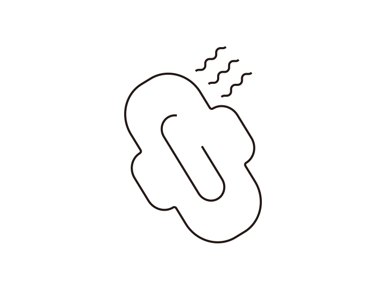 ナプキンでかぶれる・痒くなる